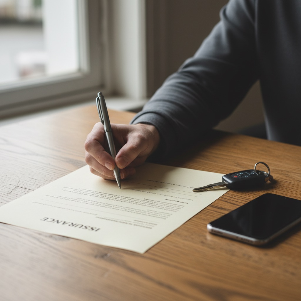 Document d'assurance signé — Loi Hamon